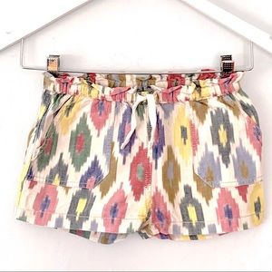 PEEK girl SHORTS size L/8yrs, COTTON w pockets